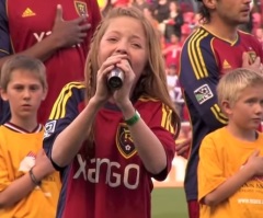This Young Girl's Rendition of The Star-Spangled Banner Will Give You Goosebumps