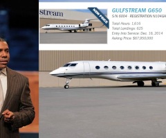 Pilot Rips Claim by Creflo Dollar Ministries That It Needs $65 Million Luxury Airplane to Carry '100,000 Pounds of Food'
