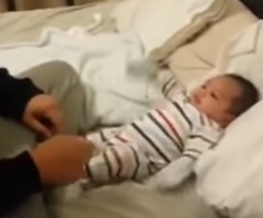This Baby Is Not Afraid of A Little Dance-Off With His Dad