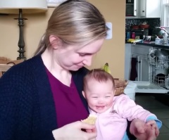 When You See What This Baby is Laughing At, You Will Crack Up!