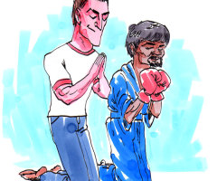 The Meeting of Tebow and Pacquiao