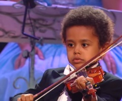 Incredible 5-Year-Old Has an Amazing Gift From God -- Playing The Violin!