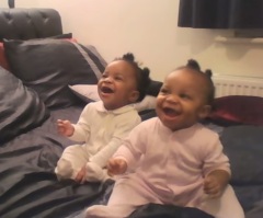 Quite Possibly the Cutest 29 Second Film Ever -- These Twin Babies Are Adorable!