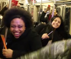 An Awesome Prank Brings Everyone Together for A Dance Party on the Subway!