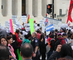 Rainbow Coalition of Traditional Marriage Supporters March to Supreme Court