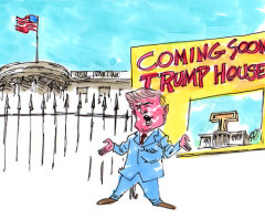 Donald Trump Seeks a Presidential Palace