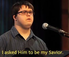 No One Ever Expected This Man With Down Syndrome to Deliver Such a Powerful Testimony