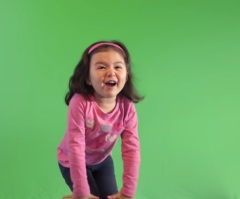 An Adorable 3-Year-Old Girl Delivers a Famous Motivational Speech