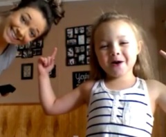 Pregnant Mother and Daughter Make Awesome Dance Video That You Will Have on Repeat!