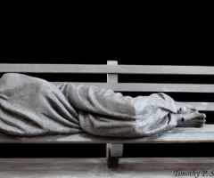 'Homeless Jesus' Statue May Find Permanent Home in Indianapolis With Help of UMC Church, Charities