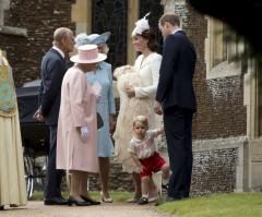 Kate Middleton, Prince William Celebrate Royal Christening of Princess Charlotte (Photos)
