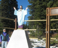 Will 'Big Mountain Jesus' Have to Come Down From the Mountaintop?