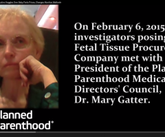 Planned Parenthood Haggles Over Price of Aborted Baby Parts in 2nd Undercover Video: 'If the Price Is Low, Bump It Up — I Want a Lamborghini'