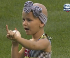 You Will Need a Box of Tissues After Watching This 4-Year-Old Throw Out The First Pitch