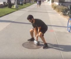 You Are Unworthy; Man Pulls Off Thor's Hammer Trick From 'Age of Ultron'
