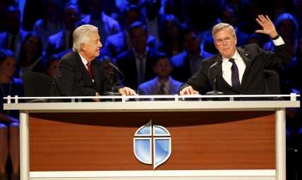 GOP Presidential Candidates Seek Evangelical Votes at Southern Baptist Megachurch