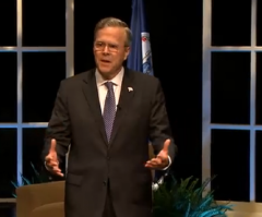 Jeb Bush Touts Core Christian Beliefs at Regent Candidate Forum