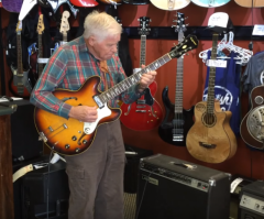 80-Y-O Plays Guitar and Shows He Can Still Rock the House!