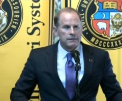 Missouri President Tim Wolfe Reads Psalm 46:1 in Resignation Amid Claims of Campus Racism