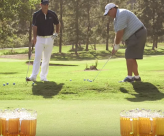 The Next Great Sport? Celebrities Play 'Beer Golf'