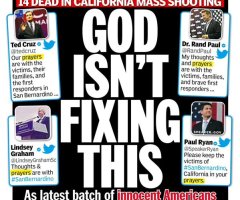 Liberals Judge God Incompetent After San Bernardino Shooting