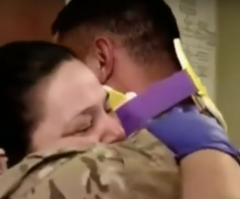 Returning Soldier Surprises Mom at Work in Heartwarming Video