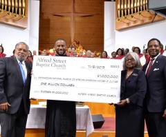 Historic Alfred Street Baptist Church Donates $1M to Smithsonian's African-American History Museum