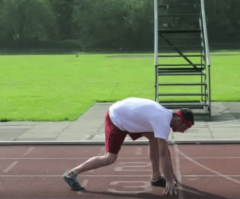 Check Out the World's Fastest Runner — Backwards