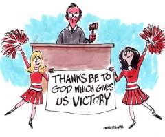 Christian Cheerleaders Win a Victory in Texas