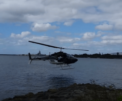 11-Second Helicopter Crash at Pearl Harbor Will Leave You Breathless (Video)