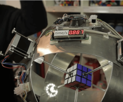 Robot Breaks Guinness Record for Fastest Time Solving Rubix Cube (Video)