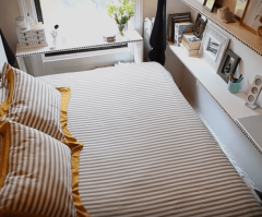 Woman Creates Amazing 78-Square Foot Bedroom Apartment in NYC