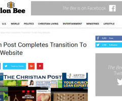Dreams Do Come True! Christian Post Highlighted by Distinguished Babylon Bee Publication