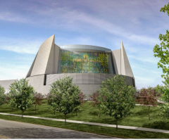 UMC Megachurch Building New Sanctuary Featuring 3,400-Square-Foot Stain Glass 'Resurrection Window'