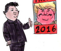 North Korea Sends a Love Letter to ... Donald Trump?!