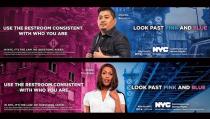 NYC Tells Men It's OK to Go Into Women's Bathrooms in Citywide Ad Campaign