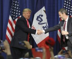 Jerry Falwell Jr. Blasts Critics as 'Hypocrites' for Judging His Pro-Trump Photo in Front of Playboy Cover