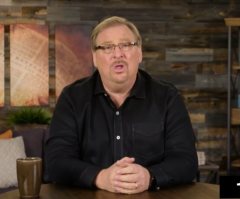 Rick Warren: If You Want God to Use You, Get in Shape