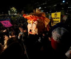 Thousands of Anti-Trump Protesters Demonstrate Against Election of Donald Trump