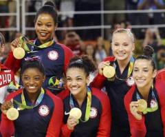 Simone Biles on Sharing Christian Faith With Children She Meets