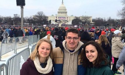 How This Republican Made Two Democratic Friends at Trump's Inauguration