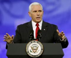 Pence Tells Florida Megachurch 'We Feel It' When People Pray for President Trump