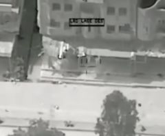 ISIS Radical Seen Dragging Child as Human Shield in Mosul Drone Footage (VIDEO)