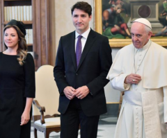 Justin Trudeau's 'Resting Pope Face' Photo Goes Viral on Social Media