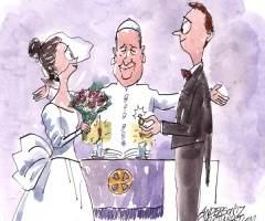 Pope Francis Stands by Traditional Marriage