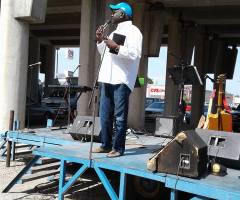 Hundreds Attend 25th Anniversary Service for Church That Meets Beneath Interstate Bridge