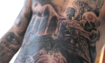 Justin Bieber Torso Tattoo: Pop Star's Giant New Inking Covers Up His Christian 'Son of God' Tattoo
