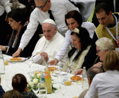 Pope Hosts Poor, Homeless With Gourmet Meal at Vatican: They Are Our 'Passport to Paradise'