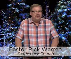 The Blessing Rick Warren Received at His Father's Passing