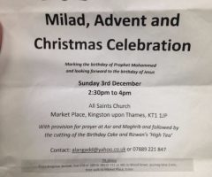 UK Church Under Fire for Celebrating Islamic Prophet Muhammad's Birthday Ahead of Christmas